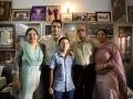 Reel Life Lt. Triveni Singh meets the Real life family of the Ashok Chakra bearer Braveheart - Hindi News | Reel Life Lt. Triveni Singh meets the Real life family of the Ashok Chakra bearer Braveheart | Latest entertainment News at Lokmattimes.com