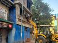 Navi Mumbai: NMMC Demolishes Illegal Structures in Vashi, Koparkhairane, and Nerul - Hindi News | Navi Mumbai: NMMC Demolishes Illegal Structures in Vashi, Koparkhairane, and Nerul | Latest navi-mumbai News at Lokmattimes.com