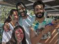 Katrina Kaif and Vicky Kaushal Twinning in White at Holi Celebration With Family (See Photo) - Hindi News | Katrina Kaif and Vicky Kaushal Twinning in White at Holi Celebration With Family (See Photo) | Latest entertainment News at Lokmattimes.com