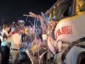 Vikarabad Accident: 4 Killed, 17 Injured After Tourist Bus Collides with Parked Truck in Parigi - Hindi News | Vikarabad Accident: 4 Killed, 17 Injured After Tourist Bus Collides with Parked Truck in Parigi | Latest national News at Lokmattimes.com