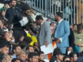 Fan Dragged Out of Lahore's Gaddafi Stadium for Waving Indian Flag During Australia vs England Champions Trophy 2025 Match (Watch Video) - Hindi News | Fan Dragged Out of Lahore's Gaddafi Stadium for Waving Indian Flag During Australia vs England Champions Trophy 2025 Match (Watch Video) | Latest cricket News at Lokmattimes.com