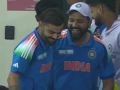 Virat Kohli, Rohit Sharma Share Heartwarming Hug As India Defeats Australia To Reach Champions Trophy 2025 Final; Video Goes Viral - Hindi News | Virat Kohli, Rohit Sharma Share Heartwarming Hug As India Defeats Australia To Reach Champions Trophy 2025 Final; Video Goes Viral | Latest cricket News at Lokmattimes.com