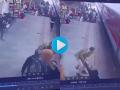 Watch: RPF Constable Saves Life of Passenger Falling from Train at Kanpur Central - Hindi News | Watch: RPF Constable Saves Life of Passenger Falling from Train at Kanpur Central | Latest national News at Lokmattimes.com