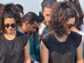 Saiyami Kher partakes in beach clean-up post Ganpati Visarjan in Mumbai - Hindi News | Saiyami Kher partakes in beach clean-up post Ganpati Visarjan in Mumbai | Latest entertainment News at Lokmattimes.com
