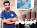 Oxygen Man Shahnawaz Shaikh: Man who sold his SUV worth Rs23 lakh to buy oxygen cylinders for covid patients - Hindi News | Oxygen Man Shahnawaz Shaikh: Man who sold his SUV worth Rs23 lakh to buy oxygen cylinders for covid patients | Latest maharashtra News at Lokmattimes.com