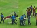 Watch! Two West Indies players collapse on field during T20 game in freak incident - Hindi News | Watch! Two West Indies players collapse on field during T20 game in freak incident | Latest cricket News at Lokmattimes.com