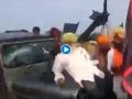 Video! New video of minister's car crushing farmers surfaces - Hindi News | Video! New video of minister's car crushing farmers surfaces | Latest national News at Lokmattimes.com