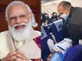'Doctor at heart!' Modi lauds Bhagwat Karad for saving life of a passenger on a plane - Hindi News | 'Doctor at heart!' Modi lauds Bhagwat Karad for saving life of a passenger on a plane | Latest national News at Lokmattimes.com