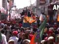 Punjab Assembly Elections 2022: Rajnath Singh and Amarinder Singh holds roadshow in Patiala - Hindi News | Punjab Assembly Elections 2022: Rajnath Singh and Amarinder Singh holds roadshow in Patiala | Latest politics News at Lokmattimes.com