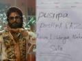 "Apun likhega nahi sala", Allu Arjun’s Pushpa fever catches students appearing exams - Hindi News | "Apun likhega nahi sala", Allu Arjun’s Pushpa fever catches students appearing exams | Latest social-viral News at Lokmattimes.com