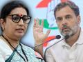 Smriti Irani Alleges Rahul Gandhi Taking Support From Banned Outfit Popular Front of India - Hindi News | Smriti Irani Alleges Rahul Gandhi Taking Support From Banned Outfit Popular Front of India | Latest national News at Lokmattimes.com