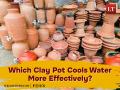 Which Pot Keeps Water Cold Better: Red, Black, or Chinese Clay? Find Out Here! - Hindi News | Which Pot Keeps Water Cold Better: Red, Black, or Chinese Clay? Find Out Here! | Latest health News at Lokmattimes.com