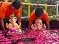 Ganpati Visarjan 2024: Over 200 Eco-Friendly Ganesha Idols Immersed On Day 1 In Nashik - Hindi News | Ganpati Visarjan 2024: Over 200 Eco-Friendly Ganesha Idols Immersed On Day 1 In Nashik | Latest nashik News at Lokmattimes.com