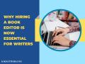 Why Hiring a Book Editor Is Now Essential for Authors in 2026 - Hindi News | Why Hiring a Book Editor Is Now Essential for Authors in 2026 | Latest business News at Lokmattimes.com