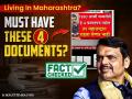 Fact Check: Maharashtra Government Debunks Viral ‘4 Documents Needed To Stay’ Claim As Fake - Hindi News | Fact Check: Maharashtra Government Debunks Viral ‘4 Documents Needed To Stay’ Claim As Fake | Latest maharashtra News at Lokmattimes.com