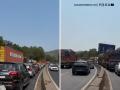 Ghodbunder Road Traffic Update: Heavy Congestion Reported Towards Versova Village After Bus Crash; Video Surfaces - Hindi News | Ghodbunder Road Traffic Update: Heavy Congestion Reported Towards Versova Village After Bus Crash; Video Surfaces | Latest thane News at Lokmattimes.com