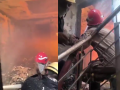 Delhi Fire: Massive Blaze Erupts at House in Pitampura, No Injuries Reported (Watch Vdieo) - Hindi News | Delhi Fire: Massive Blaze Erupts at House in Pitampura, No Injuries Reported (Watch Vdieo) | Latest national News at Lokmattimes.com