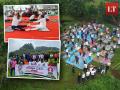 Navi Mumbai Unites for Yoga Day 2025 Celebrations - Hindi News | Navi Mumbai Unites for Yoga Day 2025 Celebrations | Latest navi-mumbai News at Lokmattimes.com