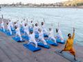 NMCG to conduct Yoga session on every Ganga Ghat on Yoga Day - Hindi News | NMCG to conduct Yoga session on every Ganga Ghat on Yoga Day | Latest national News at Lokmattimes.com