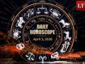 Today's Horoscope, April 3, 2026: Check Your Zodiac Sign's Predictions and Birthday Forecast - Hindi News | Today's Horoscope, April 3, 2026: Check Your Zodiac Sign's Predictions and Birthday Forecast | Latest lifestyle News at Lokmattimes.com