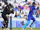 India vs New Zealand: Shreyas Iyer - Sanju Samson guide India to respectable score