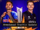 Ahmedabad Traffic Update for India vs New Zealand T20 World Cup Final: Check Road Closures and Alternate Routes Near Narendra Modi Stadium