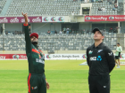 BAN vs NZ 1st ODI: Tom Latham Wins Toss, New Zealand Opt to Bat First Against Bangladesh; Check Playing XIs and Pitch Report