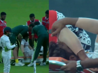 BAN vs PAK: Hasan Ali Suffers Head Injury on Day 1 of Bangladesh vs Pakistan 2nd Test in Sylhet, Taken Off the Field on Stretcher (VIDEO)