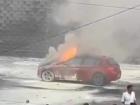BMW Car Catches Fire in Thane’s Kasarvadavali