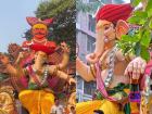 Maghi Ganpati 2026: Grand Aagman Sohala of Mumbai’s Carter Road Cha Raja Takes Over Social Media; Watch Video