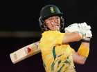 Dewald Brevis Smashes Unbeaten 125 to Power South Africa to 218/7 in 2nd T20I vs Australia (VIDEO)