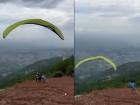 Dharamshala Paragliding Accident Video: Tourist from Gujarat Dies After Glider Crash; Flights Banned Till September 15