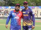KKR win toss opt to field first against Delhi Capitals