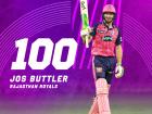 Jos Buttler scores his third century of IPL 2022