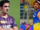 "He Is Not That Aggressive, but…”: Gautam Gambhir On His Rivalry With MS Dhoni Ahead of CSK vs KKR Clash