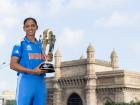 Harmanpreet Kaur Poses With ICC Women’s World Cup Trophy at Gateway of India (See Pics)