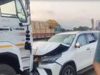 Hemant Savara Accident: Palghar BJP MP Suffers Minor Injuries, Driver’s Hand Fractured After Dumper Rams Into Vehicle in Naigaon