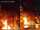 Nagpur Fire: Major Blaze Breaks Out at Showroom in Hiwari Nagar (Watch Video)