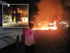 Mumbai-Goa Highway Fire: Midnight Blaze Destroys Bus, Passengers Evacuated Safely