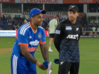 IND vs NZ 1st T20I: Mitchell Santner Wins Toss, New Zealand to Bowl First Against Suryakumar Yadav-Led India; Check Playing XIs