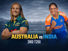 India Women vs Australia Women 3rd T20I LIVE Cricket Streaming: When and Where To Watch AUS W vs IND W Match