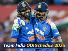 Indian Men’s Cricket Team Schedule 2026: Full List of Matches, Dates, Venues, Opponents and More