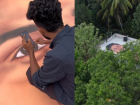 IPL 2024: Kerala Fan Paints Huge Portrait of Rajasthan Royals' Captain on Terrace Ceiling, Video Goes Viral