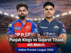 IPL 2026 PBKS vs GT LIVE Cricket Streaming: When and Where To Watch Today’s Punjab Kings vs Gujarat Titans Match