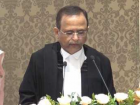 Justice Alok Aradhe Takes Oath as Chief Justice of Bombay High Court at Raj Bhavan (Watch Video)
