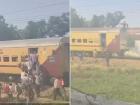 Kasganj Express Train: Passengers Pull Emergency Chain After Fire Rumours Spread on Train Near Kanpur (Watch Videos)