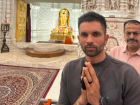 Keshav Maharaj Seeks Blessings at Ram Mandir in Ayodhya After Joining LSG Camp Ahead of IPL 2024 (See Pic)