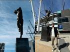 Kuldeep Yadav Shares Photos with Shane Warne Statue at Melbourne Cricket Ground
