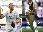 Ben Stokes and Mitchell Starc Shine as 19 Wickets Fall on Day 1 of AUS vs ENG Ashes 2025-26 1st Test; Australia 123/9 at Stumps