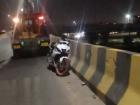 Delhi: Two Killed, One Missing After Speeding Bike Crashes Into Mukundpur Flyover Wall